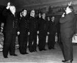 PWFD officers, circa 1957
